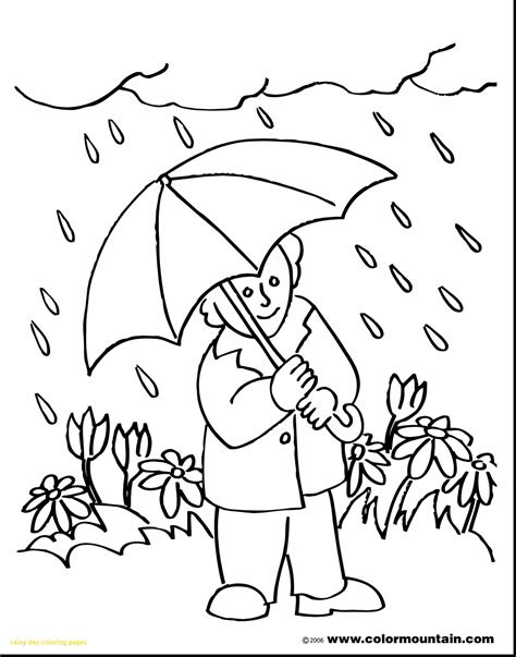 Free Printable Coloring Pages for Kids on Rainy Days