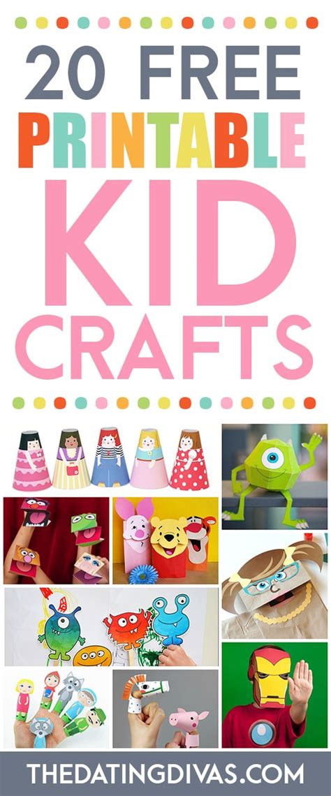 Free printable crafts