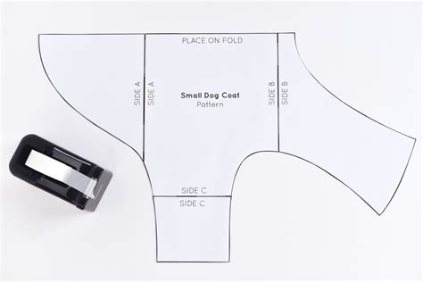 Free printable dog coat sewing patterns to download