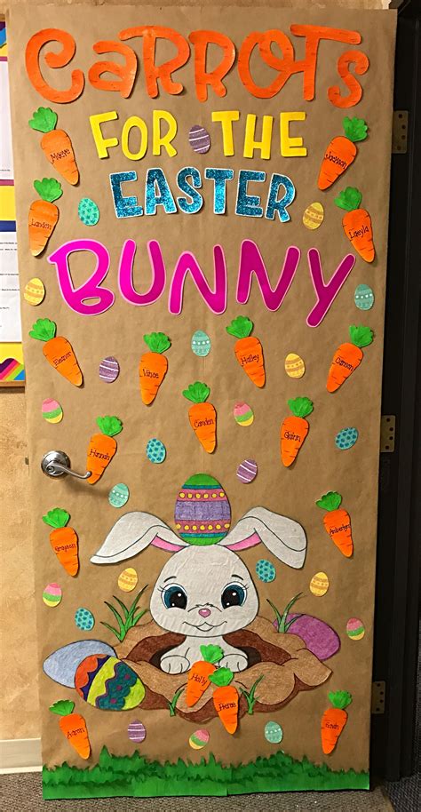 Free Printable Easter Door Decorations