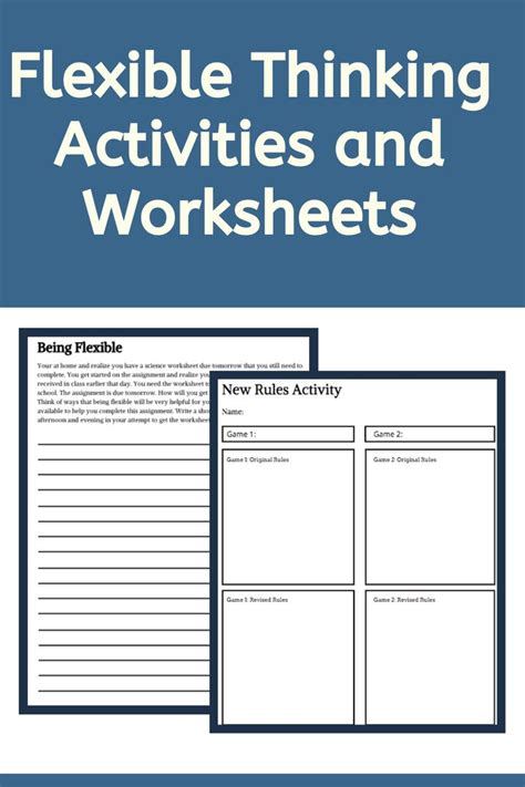 Free Printable Executive Functioning Worksheets Kids