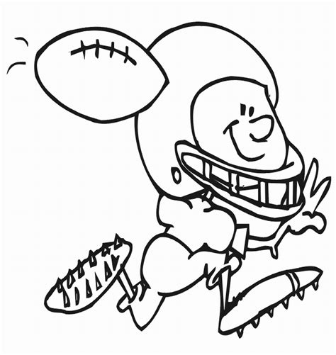 Free Printable Football Coloring Pages For Kids Gallery 10