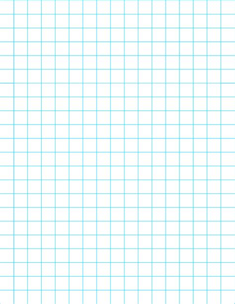 Free printable graph paper templates with 1/2 inch grid size