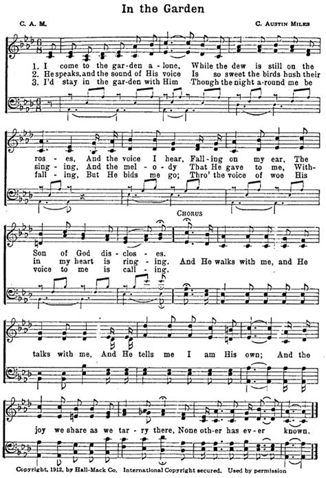 Free Printable Hymns for Church Worship Image 9