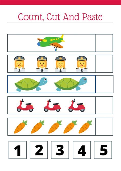 Free printable kindergarten worksheets for kids