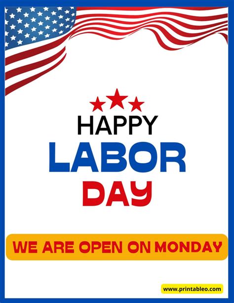 Free Printable Labor Day Signs