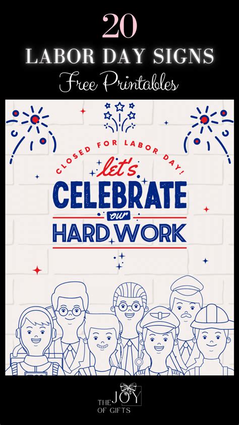 Free Printable Labor Day Signs Ideas Gallery