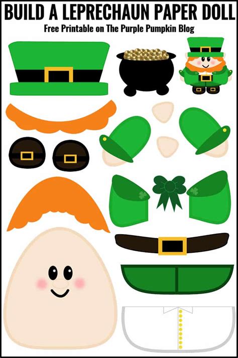 Free Printable Leprechaun Worksheets for Kids