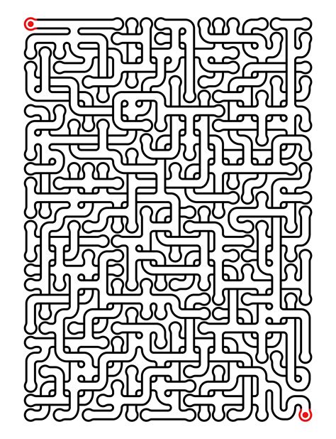 Printable Maze Image 3