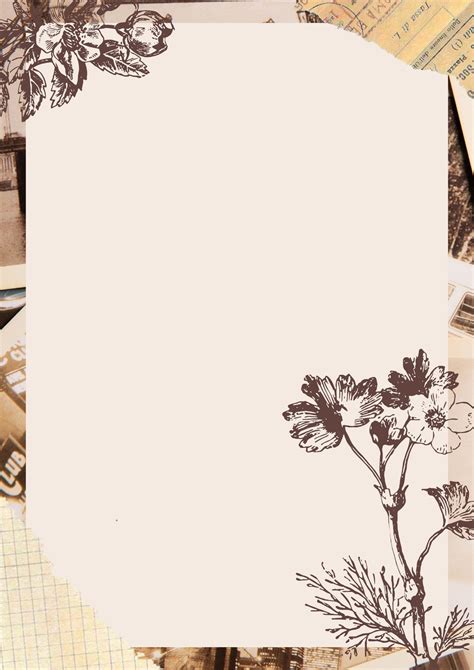 Free printable paper with borders