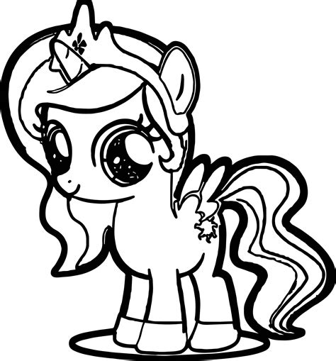 Pony Coloring Pages for Kids