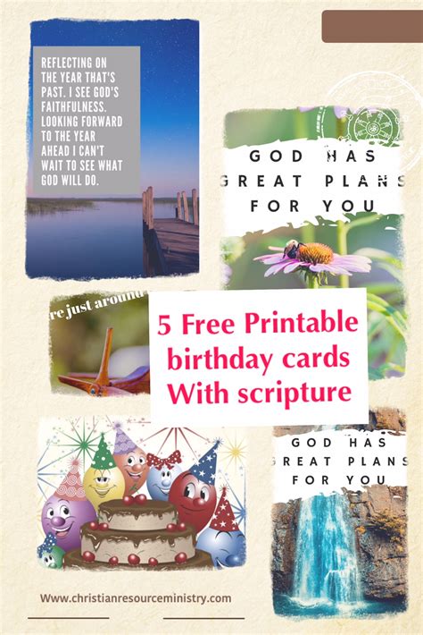 Free Printable Religious Birthday Cards for Adults