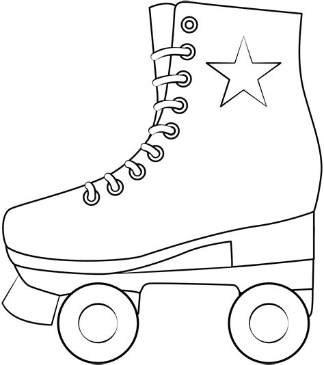 Free Printable Roller Skate Templates