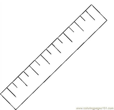 Free printable ruler template for crafting with metric and imperial markings