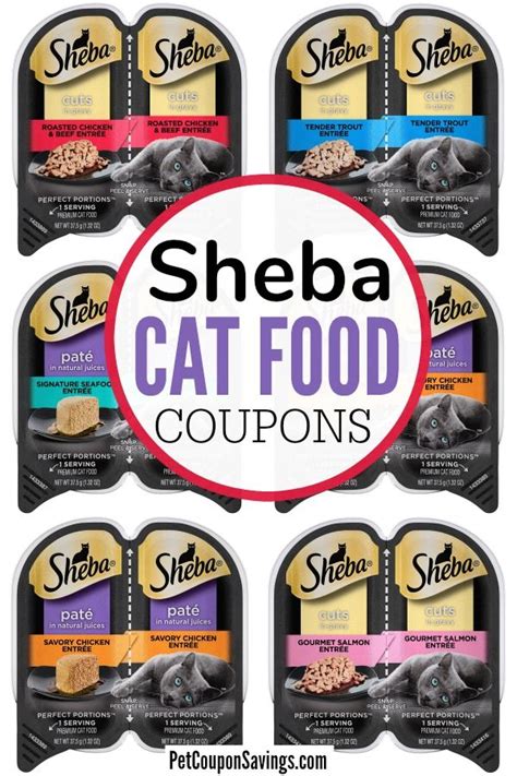 Free Printable Sheba Cat Food Coupons Image