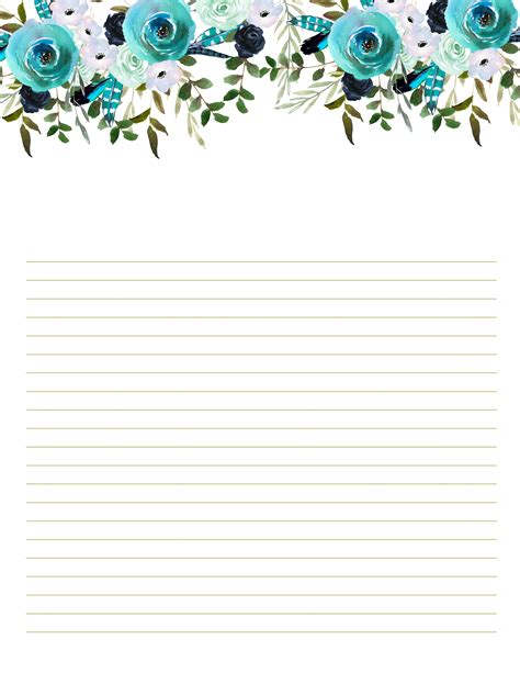 Free Printable Stationery for Scrapbooking