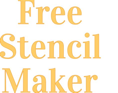 Free Printable Stencils for Spray Painting Designs