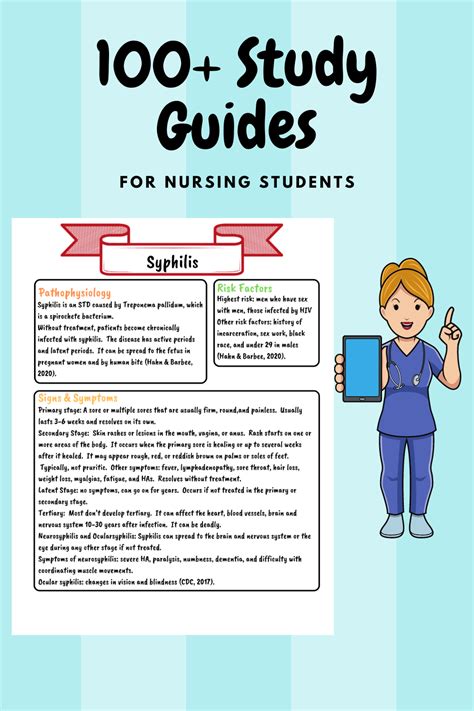 Free printable study guides for nursing