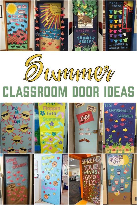 Free Printable Summer Door Decorations