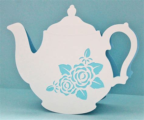 Free Printable Teapot Card Template