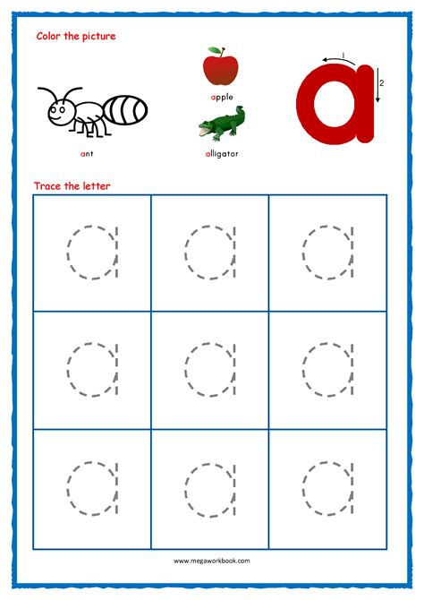 Free Printable Lowercase Letters