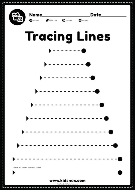 Free Printable Tracing Worksheets