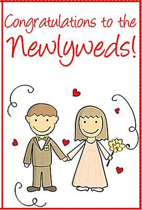 Free Printable Wedding Cards