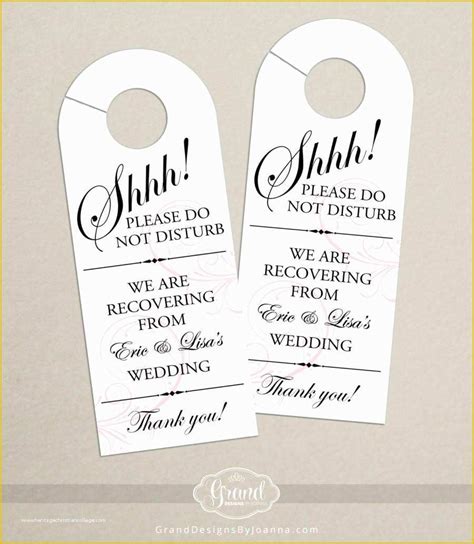 Free Printable Wedding Door Decorations