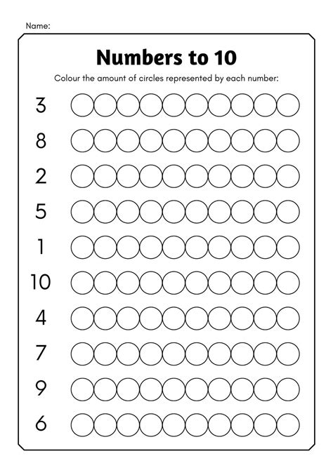 Free Printable Worksheet