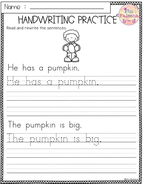 Free Printable Writing Worksheets