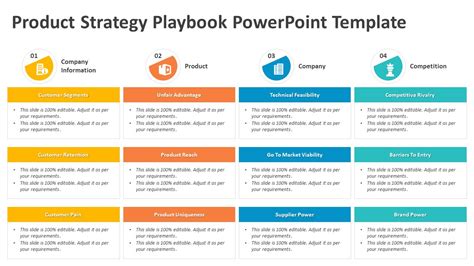 Free Project Playbook Template PowerPoint