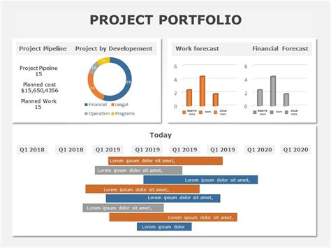 Free Project Portfolio PowerPoint Templates