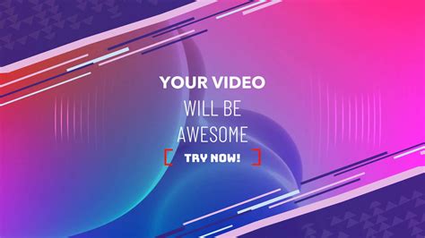 Free Promo Video Template Gallery