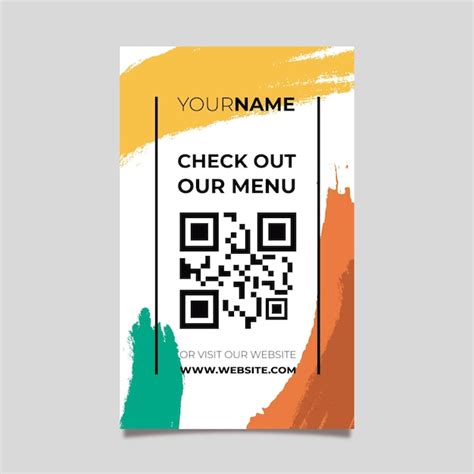 Free QR Code Poster Templates