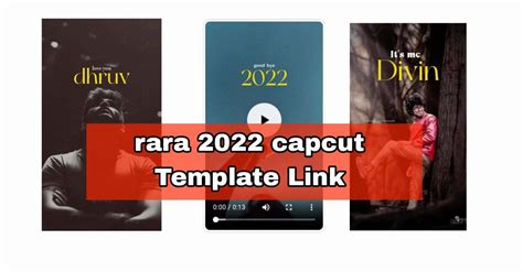 Free Rara Capcut Templates