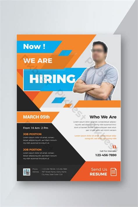 10 Free Recruitment Flyer Templates