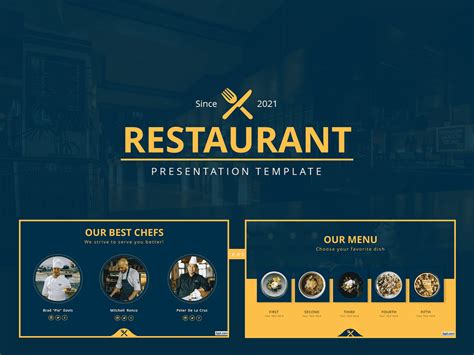 Free Restaurant PowerPoint Template