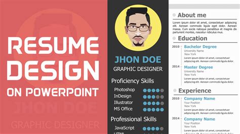 Free Resume PPT Template Download