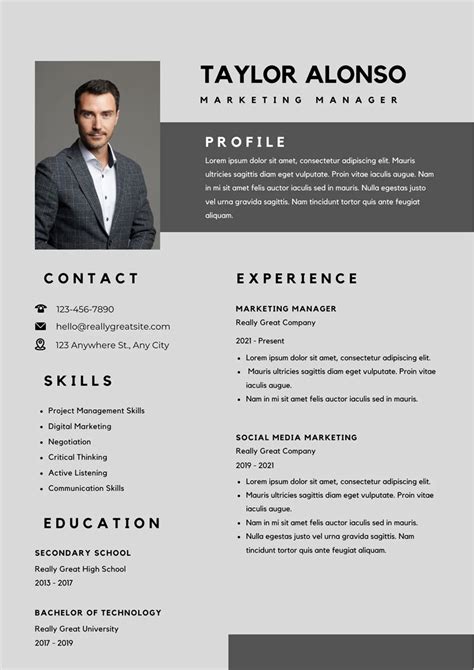 Free Adobe Illustrator Resume Templates