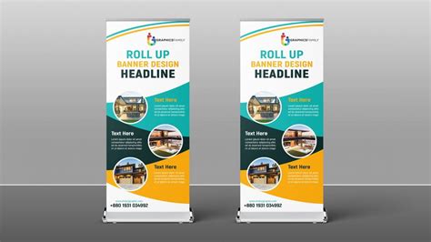 Free Roll Up Banner Design Templates