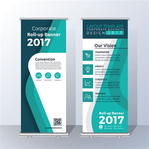 Free Roll Up Banner Template 2