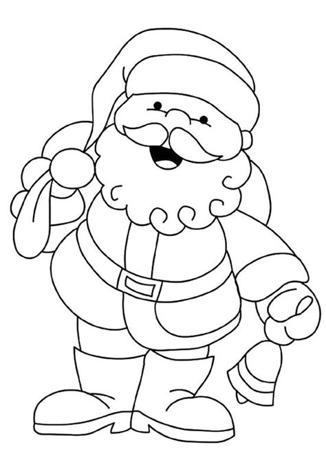 Free Santa Coloring Pages to Print