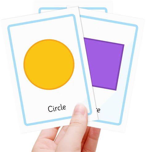 Free Shape Flashcards for Kids