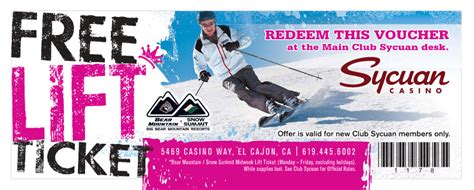 Free Ski Lift Tickets Online Contests