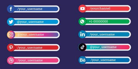 Free Social Media Lower Thirds Templates