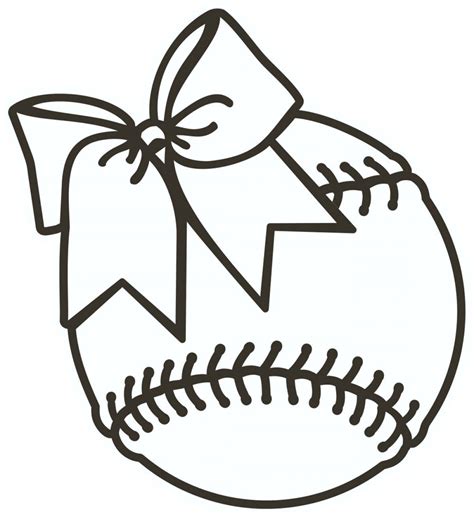 Free softball coloring pages to print