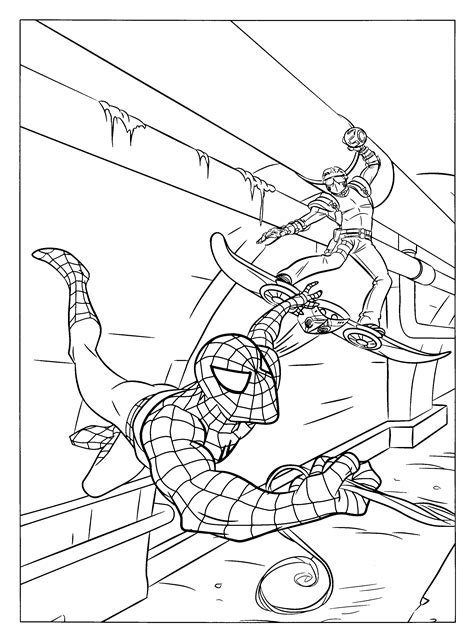 Free Spider-Man Coloring Pages