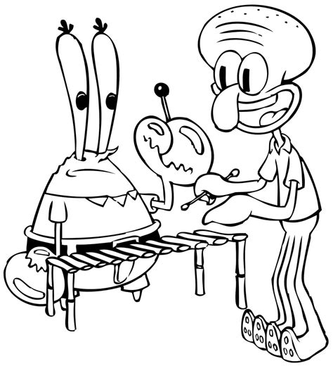 Free SpongeBob coloring pages