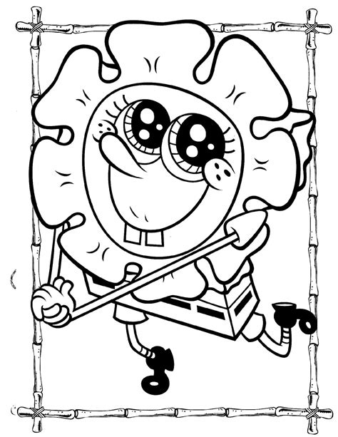 Free SpongeBob Printable Coloring Pages Resources