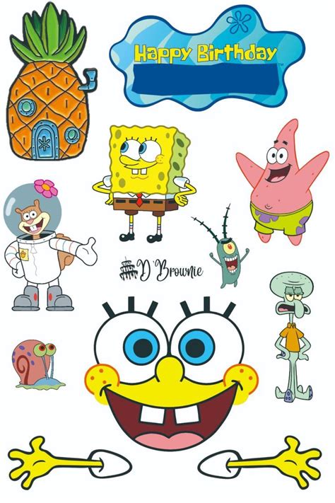 Free SpongeBob Printables